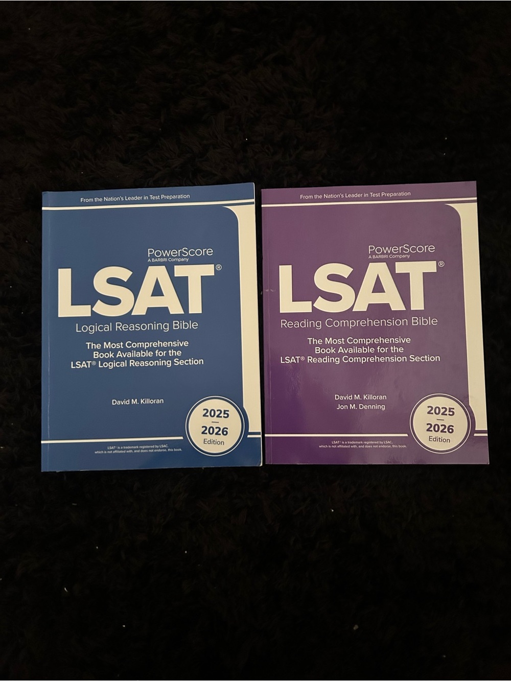 LSAT PowerScore Logical Reasoning and Reading Comprehension Bible 2025 2026 Set